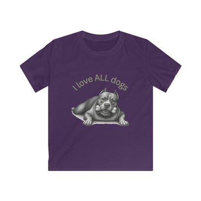 I Love All Dogs Tee - Youth T-Shirt