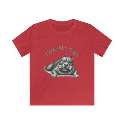 I Love All Dogs Tee - Youth T-Shirt