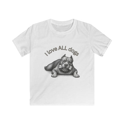 I Love All Dogs Tee - Youth T-Shirt