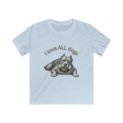 I Love All Dogs Tee - Youth T-Shirt