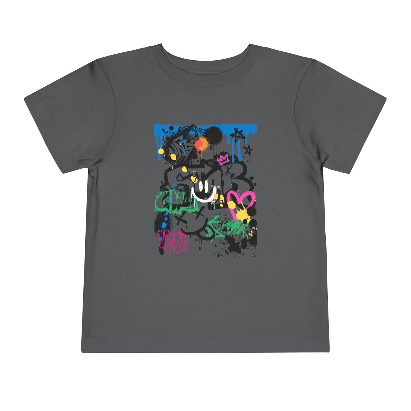 Graffiti Girls  B Ball Tee - Graphic Toddler T-Shirt