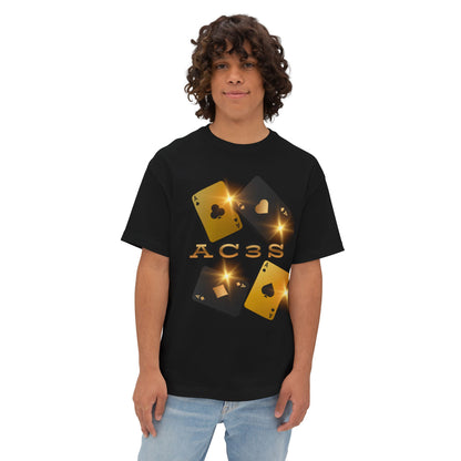 Aces Tee – Oversized Box Graphic T-Shirt
