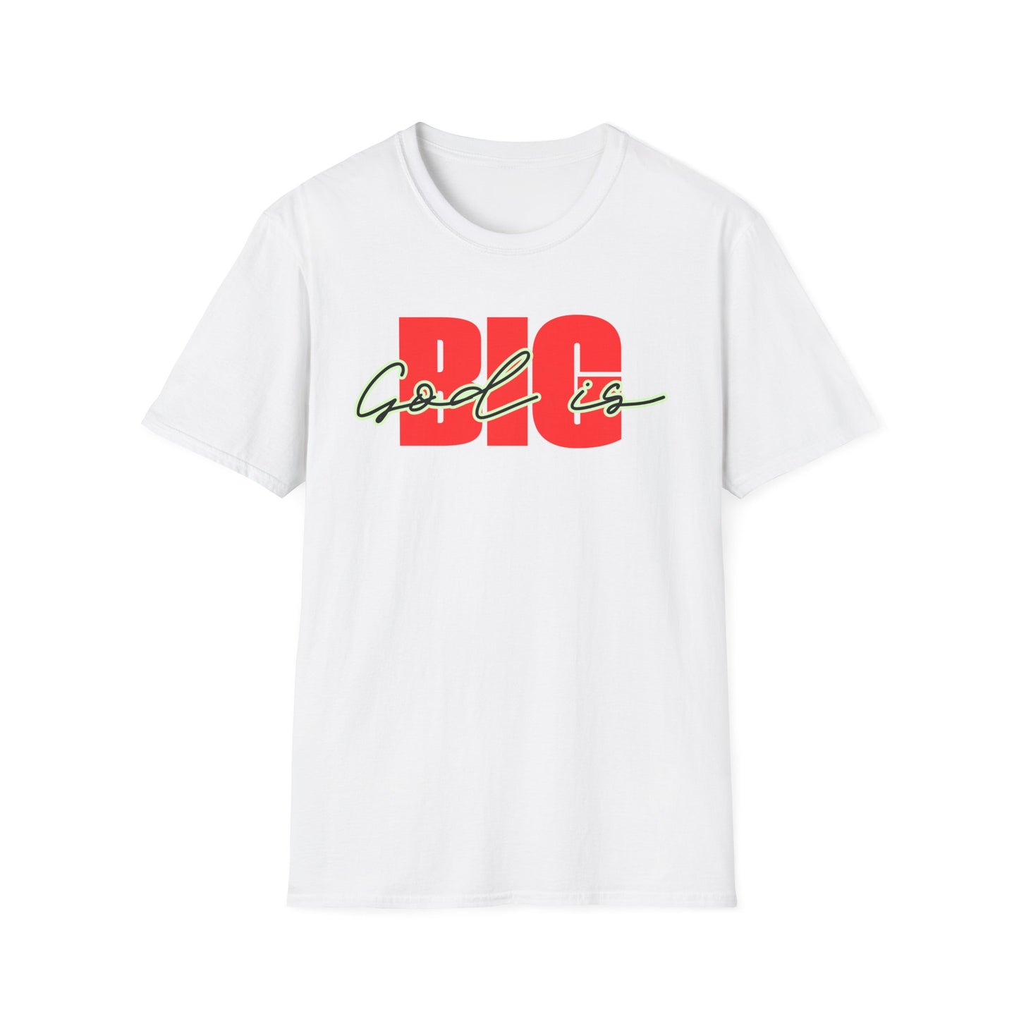 God is Big (Black&Red) Tee - Unisex T- Shirt