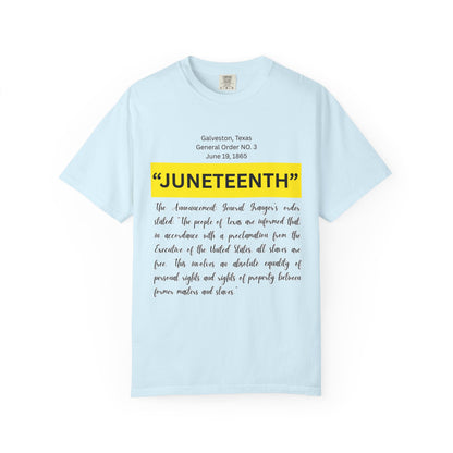 Juneteenth G O 3 Tee - Unisex T-shirt
