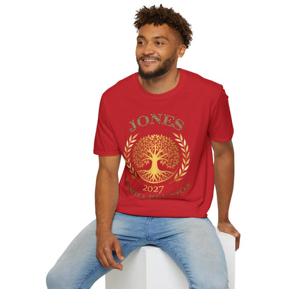 Gold Jones FR Tee — Unisex Softstyle T-Shirt $16.47-$20.80
