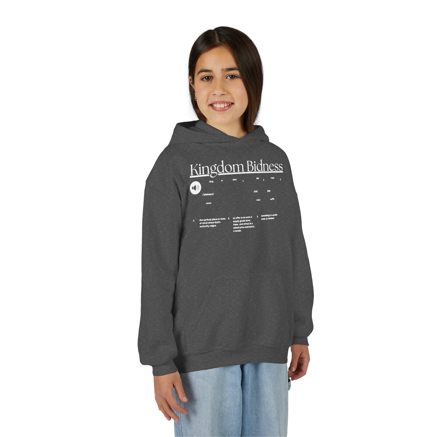 Kingdom - Kids/Youth Hoodie Gildan 18500B