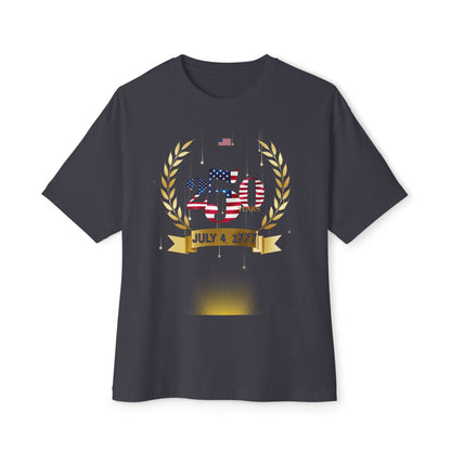 Celebrate 250 Tee – Oversized Box Graphic T-Shirt