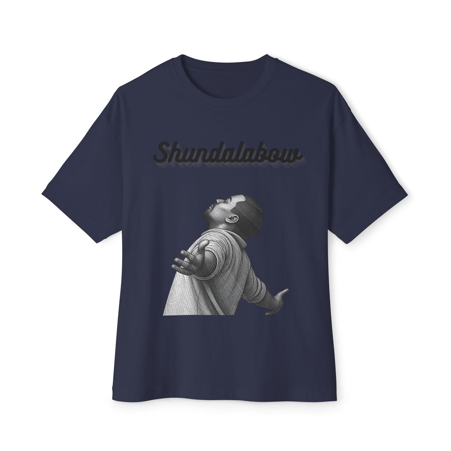 He Shundalabow – Oversized Box Graphic T-Shirt