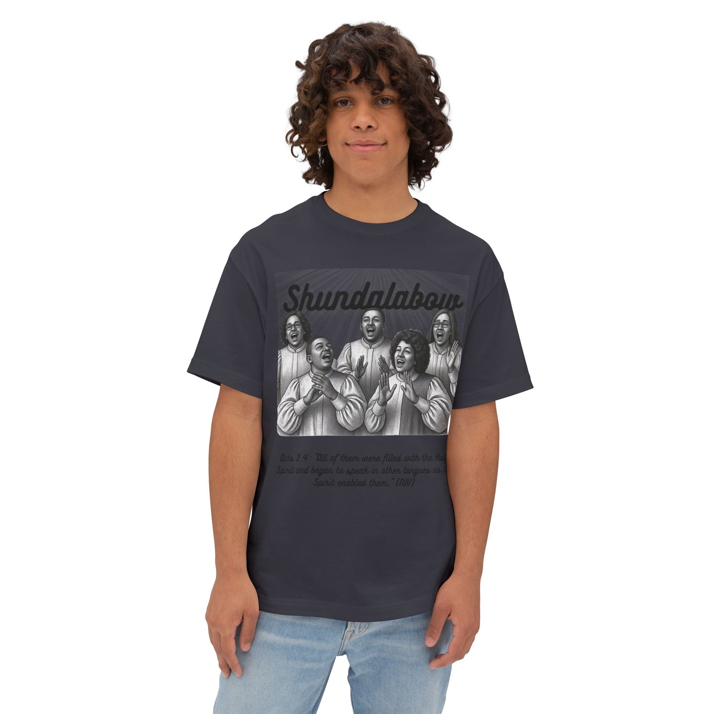 Choir Shundalabow – Oversized Box Graphic T-Shirt