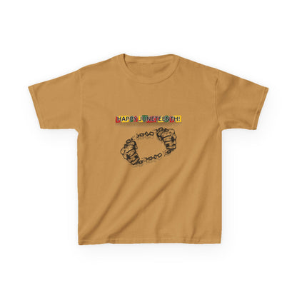 Chain Break Happy Juneteenth Tee - Kids T-Shirt
