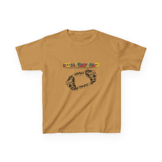 Chain Break Happy Juneteenth Tee - Kids T-Shirt