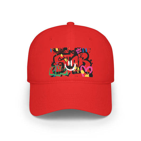 Women's Graffiti Star Low-Profile Baseball Cap - Printed