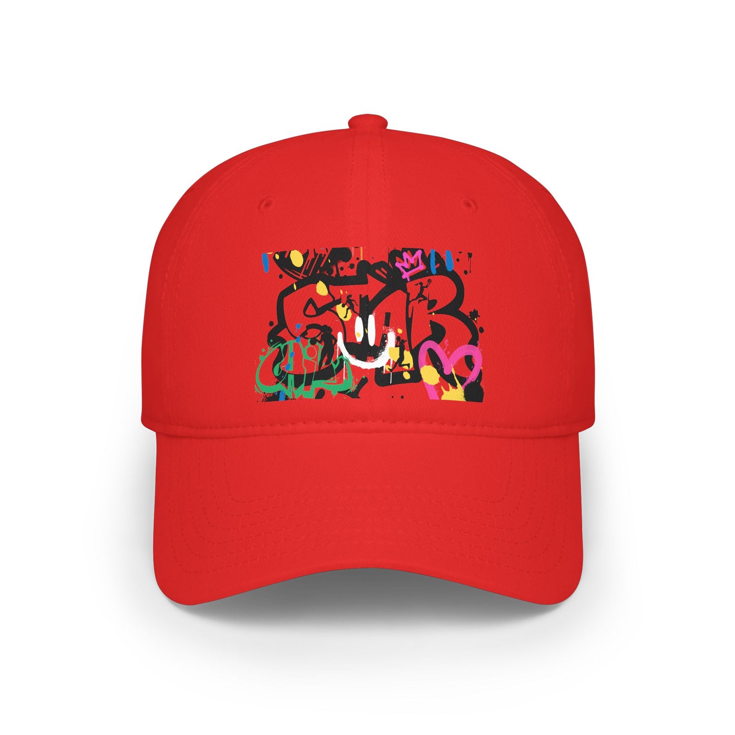 Women's Graffiti Star Low-Profile Baseball Cap - Printed