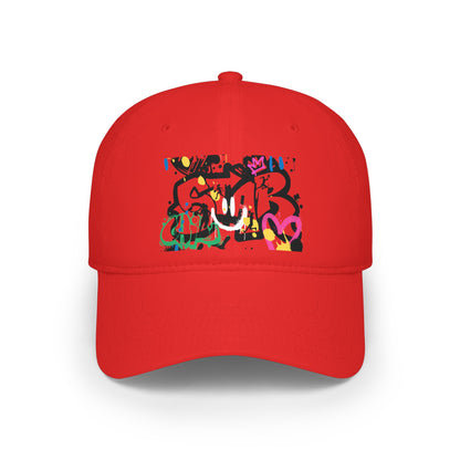 Women's Graffiti Star Low-Profile Baseball Cap - Printed
