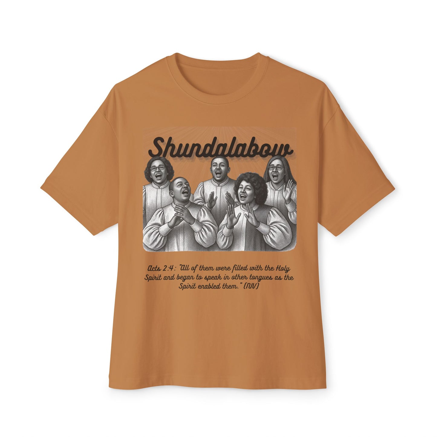Choir Shundalabow – Oversized Box Graphic T-Shirt