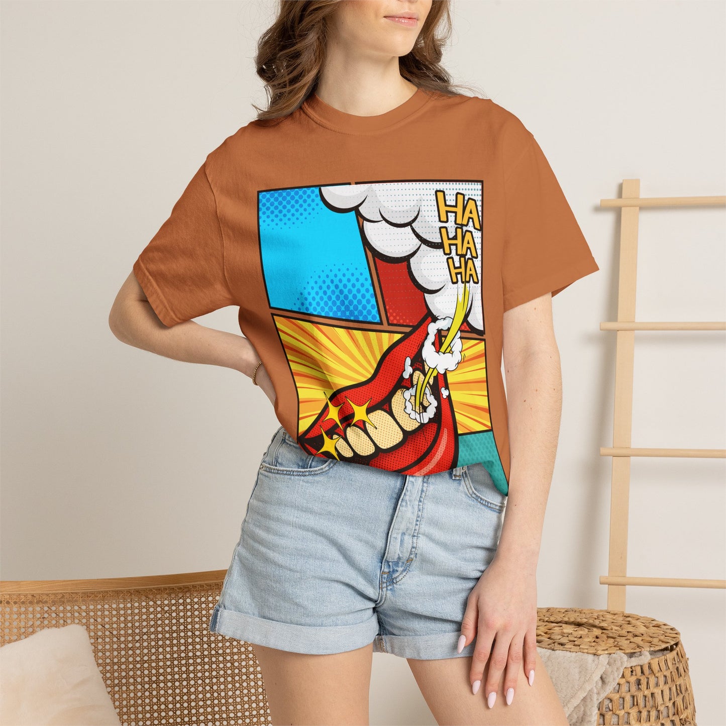 Comic 3Ha Tee - Unisex T-shirt