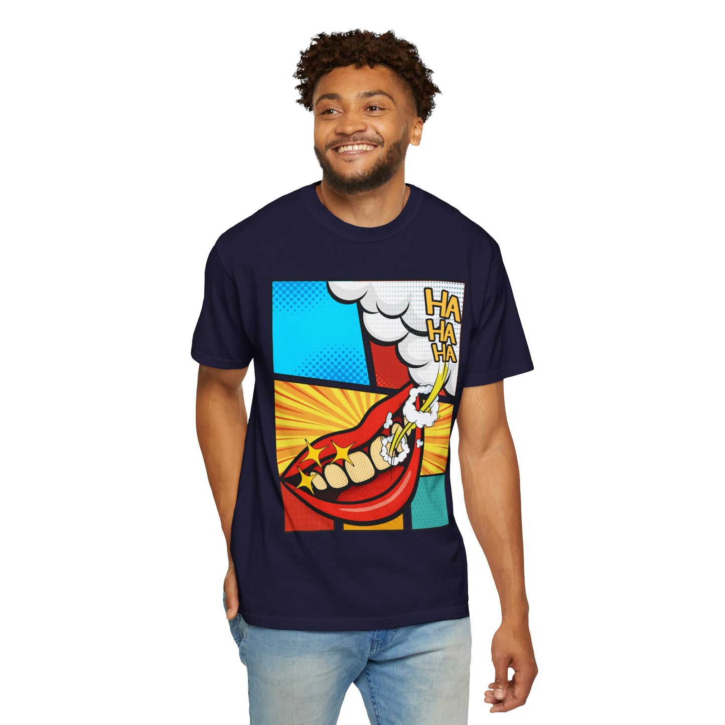 Comic 3Ha Tee - Unisex T-shirt