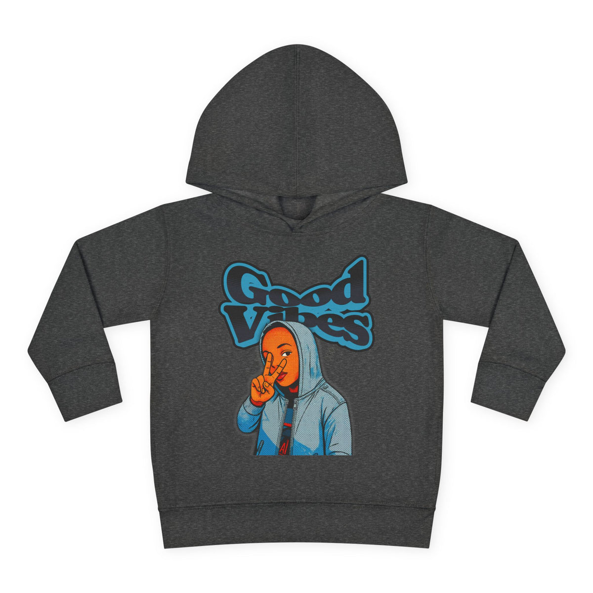 Peace Good Vibes  - Toddler Hoodie RS336