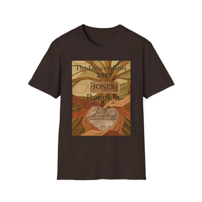 Jones Descendants FR Tee — Unisex Softstyle T-Shirt $16.47-$20.80