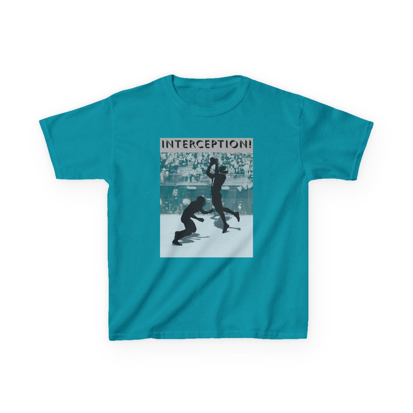Football Interception Tee - Kids T-Shirt