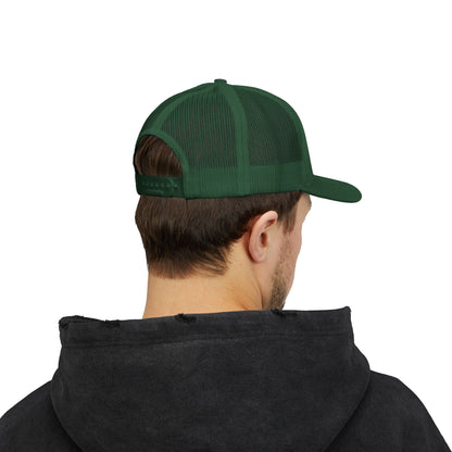 Unisex Star Snapback Trucker Cap - Embroidered