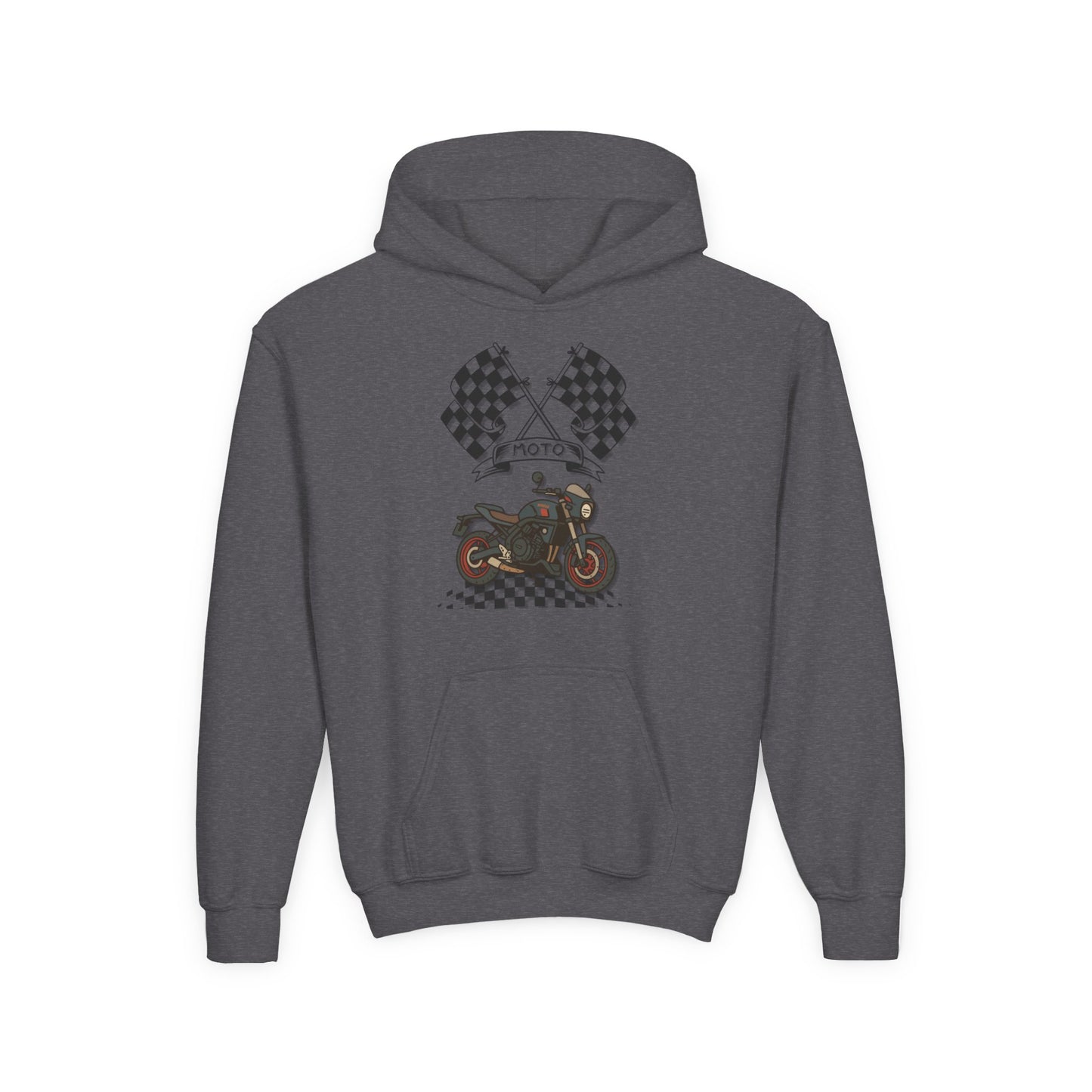 Motorcycle Racing - Kids/Youth Hoodie