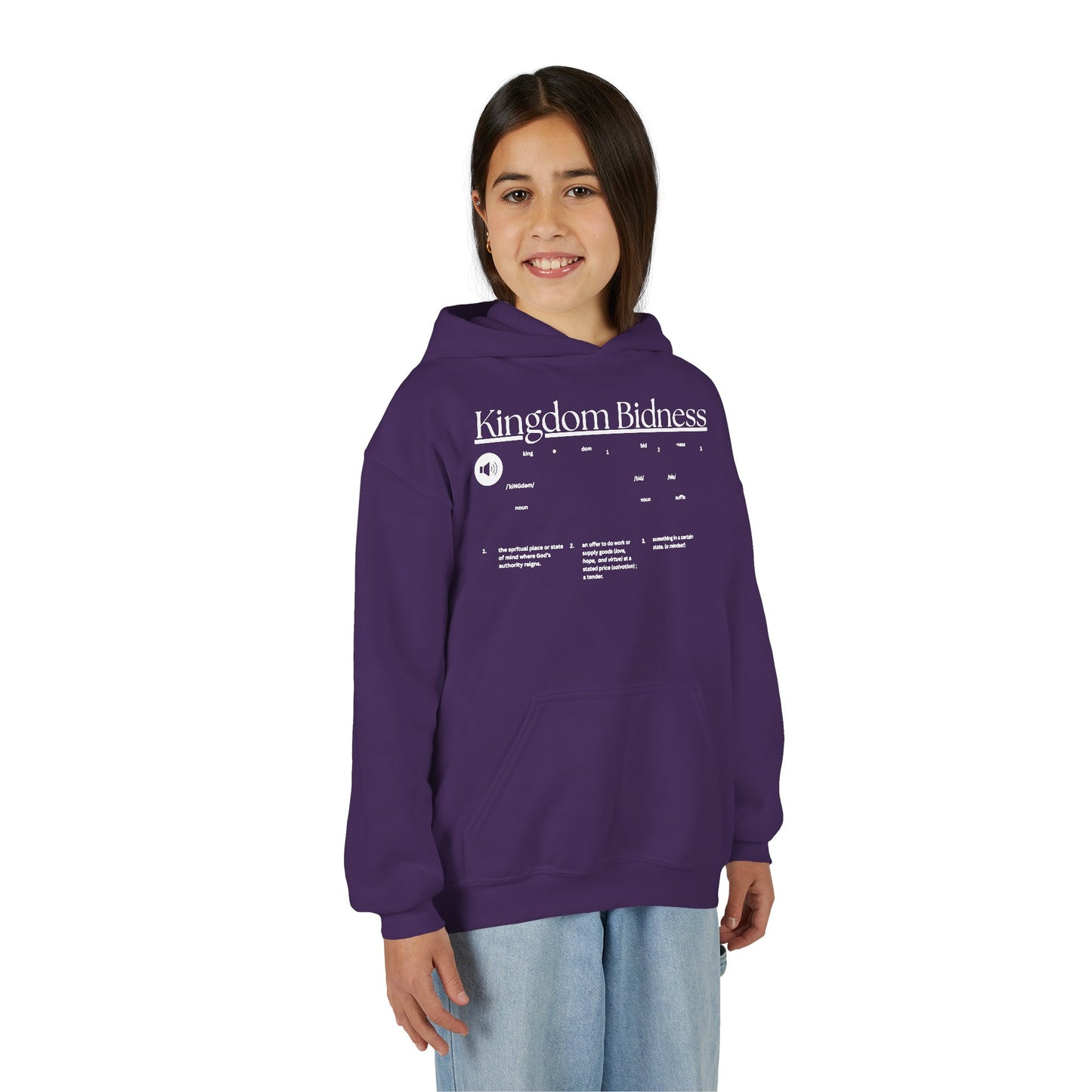 Kingdom - Kids/Youth Hoodie Gildan 18500B