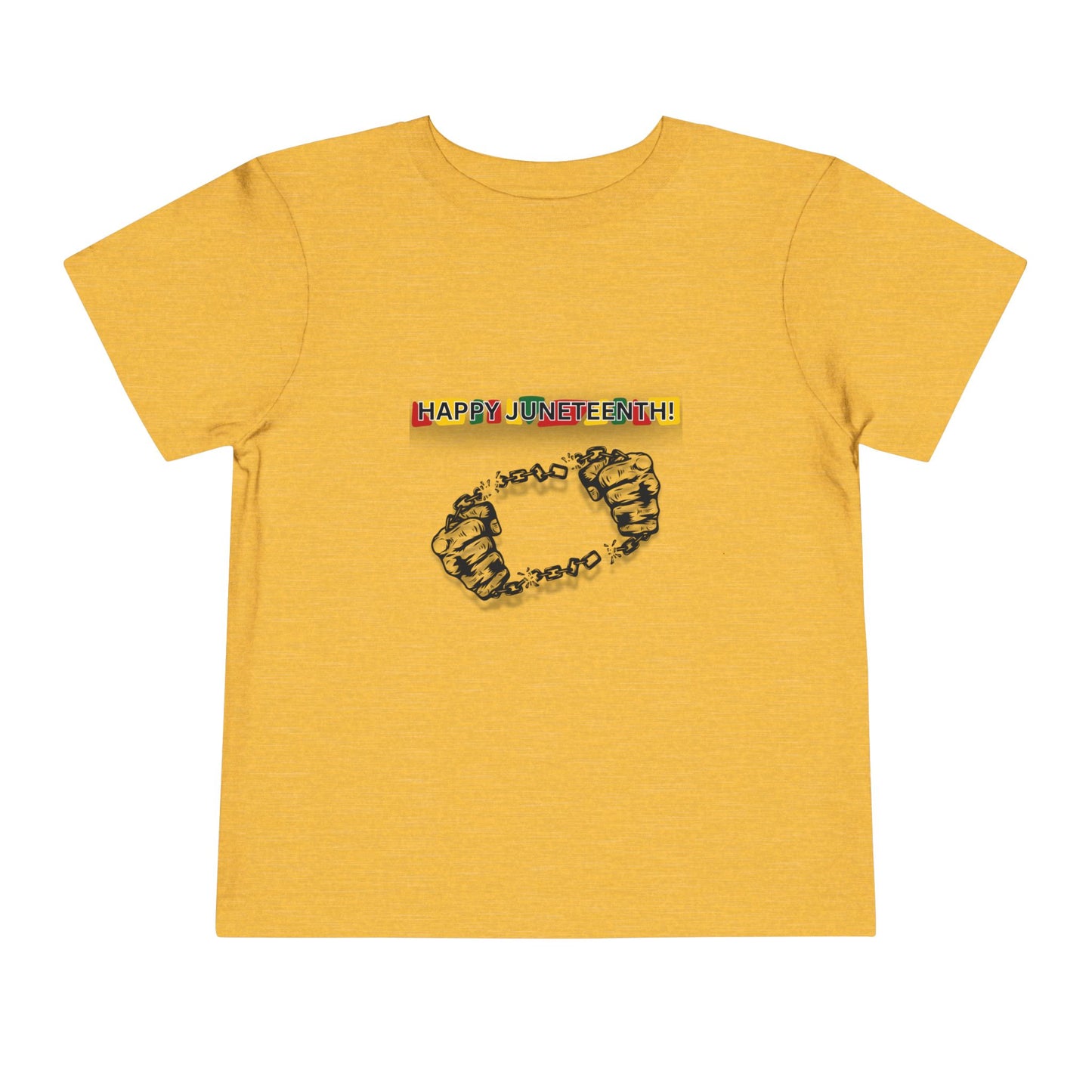 Chain Break Happy Juneteenth Tee — Toddler Graphic T-Shirt