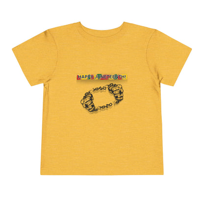Chain Break Happy Juneteenth Tee — Toddler Graphic T-Shirt