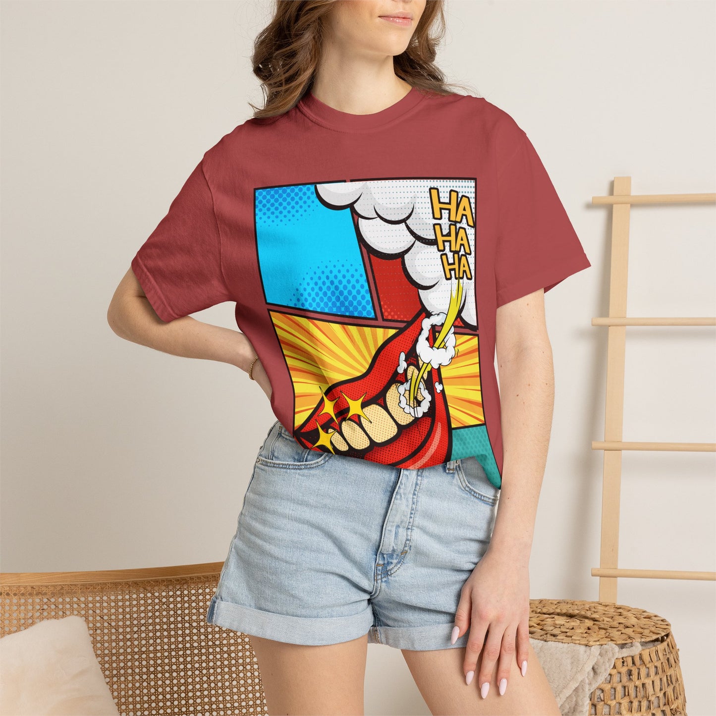 Comic 3Ha Tee - Unisex T-shirt