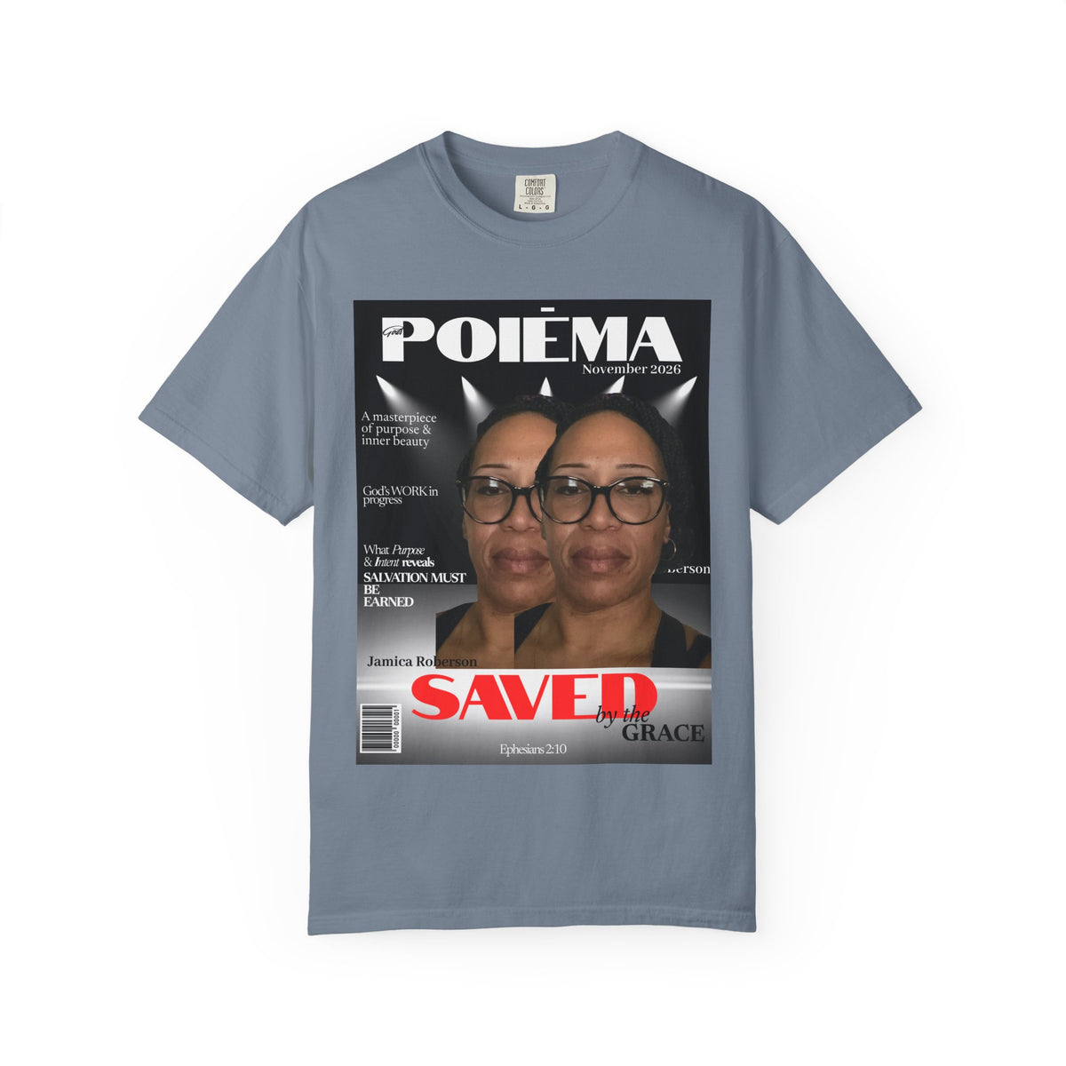 Personalize It! God's Poiema Magazine Tee - Unisex CC1717 T-shirt