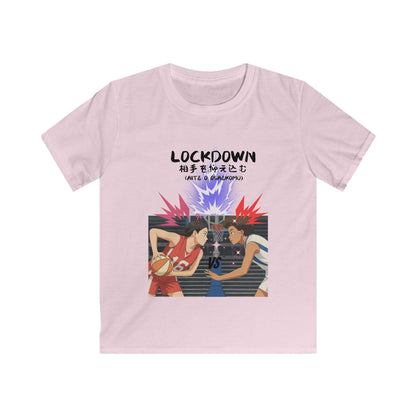 Anime Big Girls B Ball Tee - Youth T-Shirt