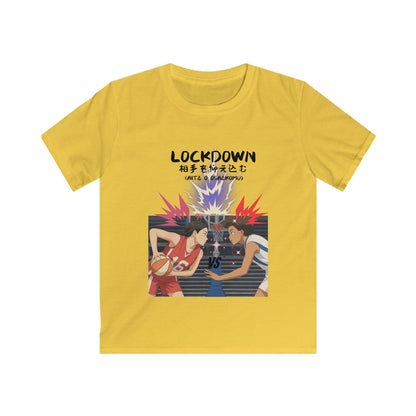 Anime Big Girls B Ball Tee - Youth T-Shirt