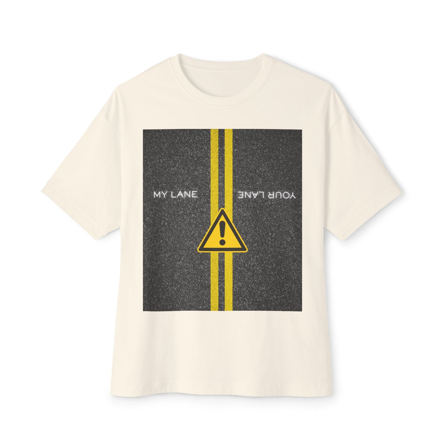 Lanes Tee – Oversized Box Graphic T-Shirt