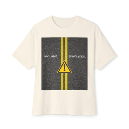 Lanes Tee – Oversized Box Graphic T-Shirt