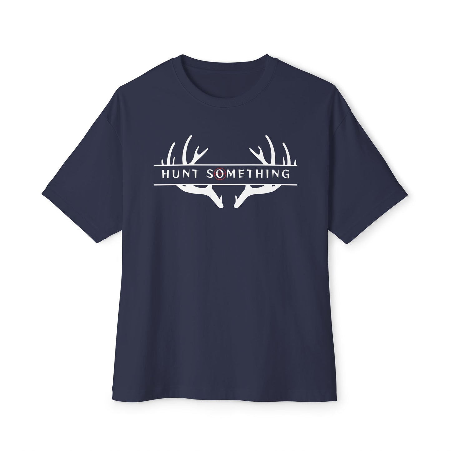 Hunt Something Deer Tee – Oversized Box Graphic T-Shirt