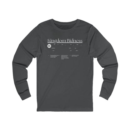 Kingdom - Women's Graphic Long Sleeve Tee BC3501
