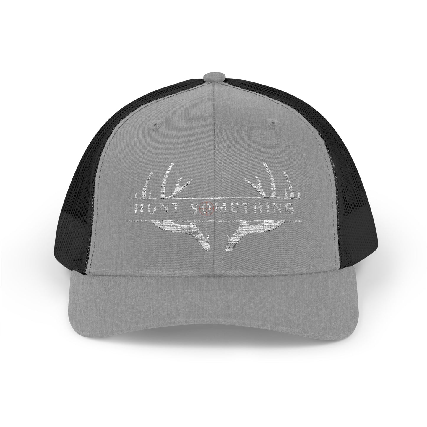 Unisex Hunt Something Deer Snapback Trucker Cap - Embroidered