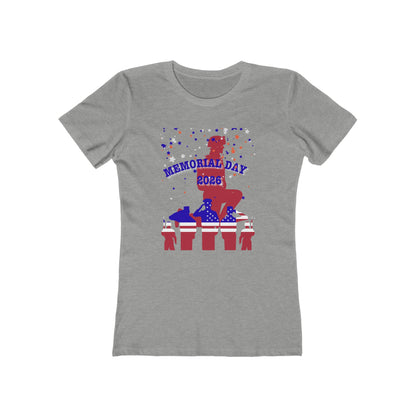 Memorial Day Soldier Tee — Women’s Boyfriend Fit Celebration T-Shirt