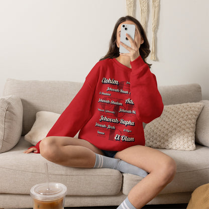 Names of God - Graphic Crewneck Sweatshirt