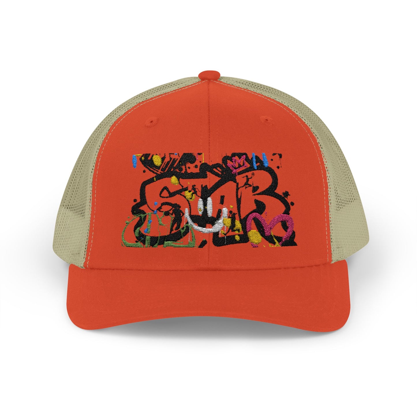Unisex Star Snapback Trucker Cap - Embroidered