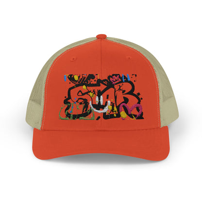 Unisex Star Snapback Trucker Cap - Embroidered