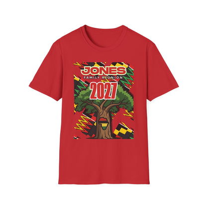 Jones Pan African FR Tee — Unisex Softstyle T-Shirt $16.47-$20.80