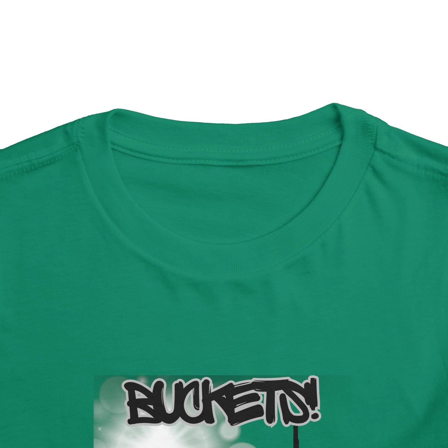 Buckets Basketball Tee — Toddler Graphic T-Shirt