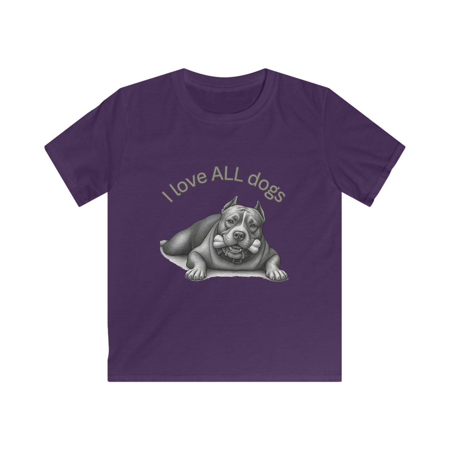 I Love All Dogs Tee - Youth T-Shirt