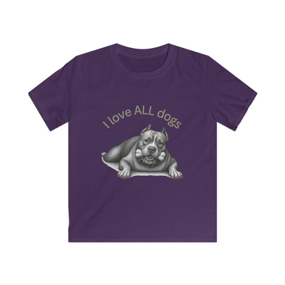 I Love All Dogs Tee - Youth T-Shirt