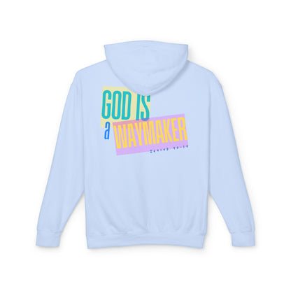 God Is A Waymaker Lightweight Hooded Sweatshirt