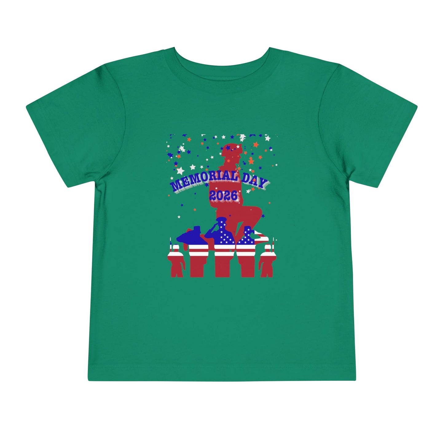 Memorial Day Soldier Tee — Toddler Graphic T-Shirt