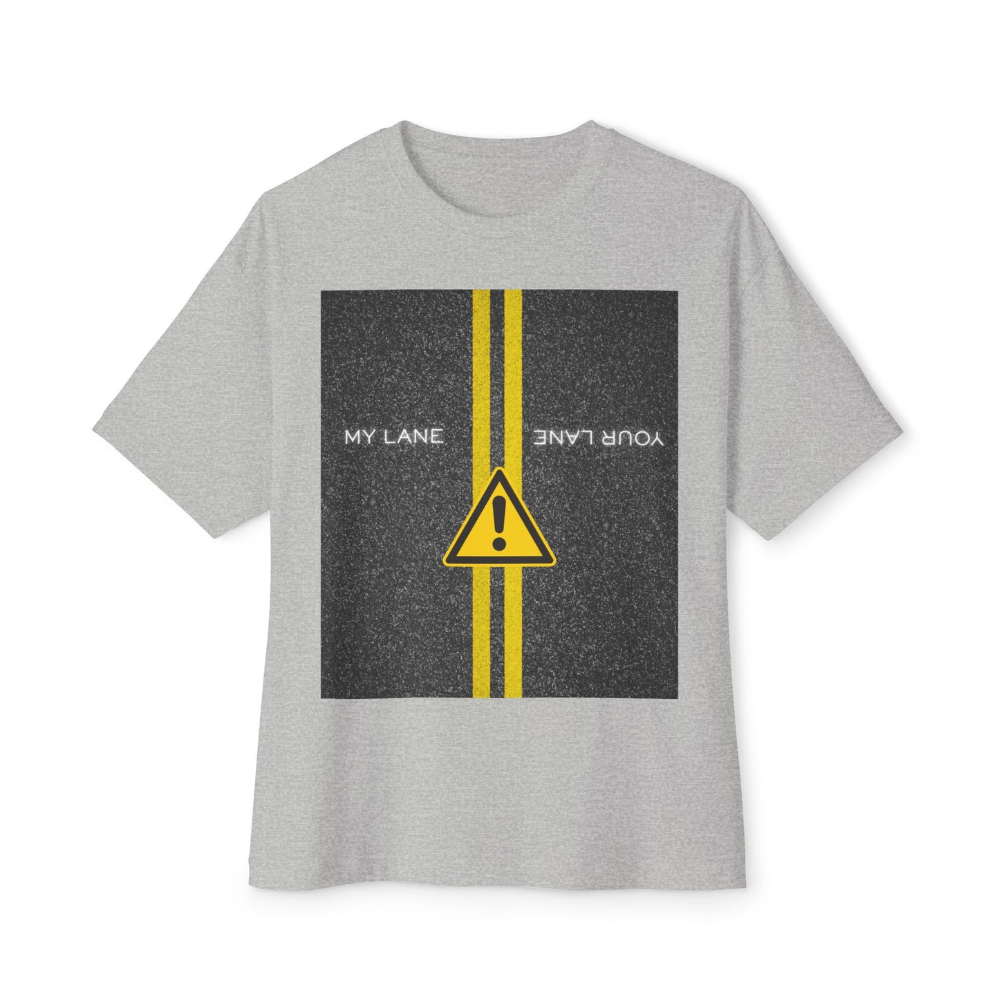 Lanes Tee – Oversized Box Graphic T-Shirt