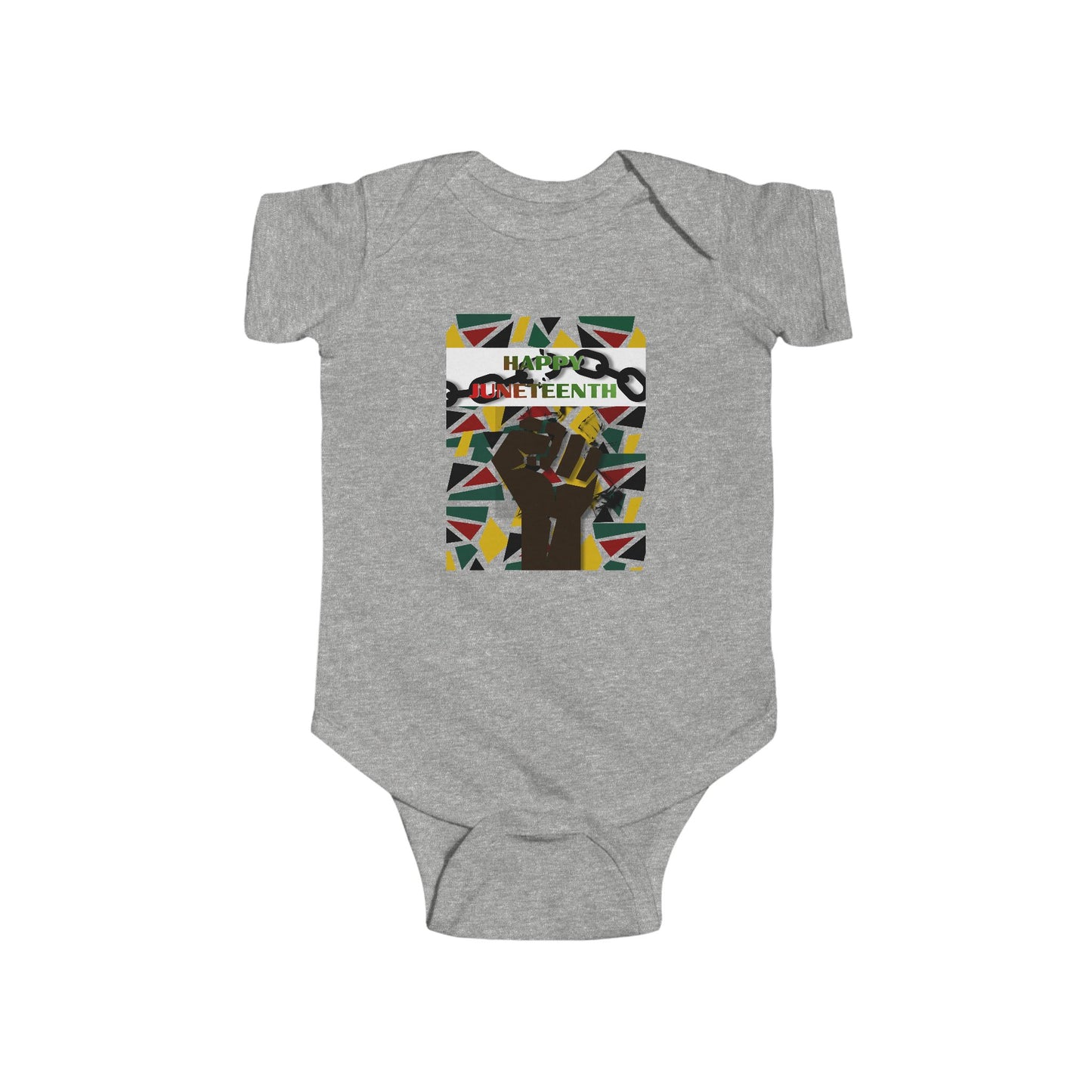 Happy Juneteenth Baby Bodysuit – Graphic Infant Onesie